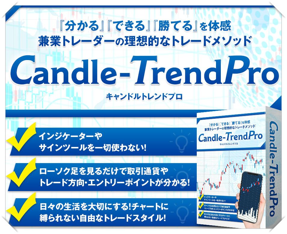『Candle-Trend PRO』ついに公開！  インジケーター・電子書籍