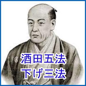 酒田五法　下げ三法