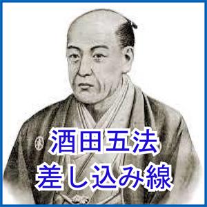 酒田五法　差し込み線
