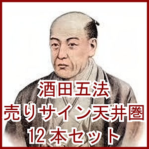 酒田五法　売りサイン（天井圏）インジケーター12本セット インジケーター・電子書籍