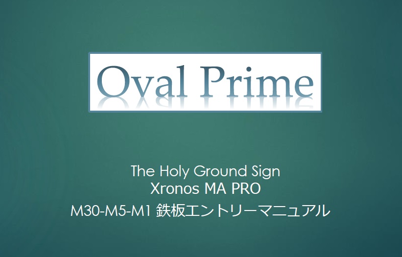 The Holy Ground Sign + Xronos MA PRO 鉄板エントリー Indicators/E-books