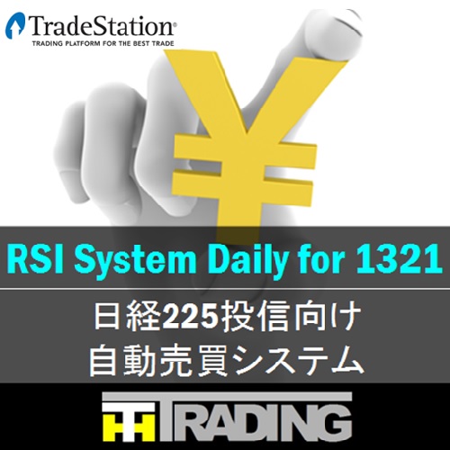 RSI System Daily for 1321 自動売買