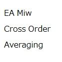 EA Miw Cross Order & Averaging 自動売買
