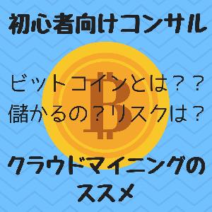 【ビットコイン初心者コース】こむぎこ店長のコンサル