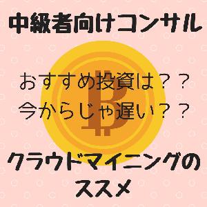 【ビットコインのマイニング投資を知りたい】こむぎこ店長のコンサル