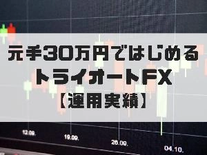 元手30万円ではじめるトライオートFXの自動売買【実績公開】 投資ナビ＋