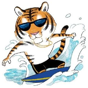 波乗りタイガー