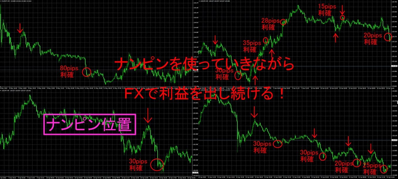 リズム取りを駆使してfx相場から毎日pips以上出す方法 インジケーター 電子書籍 投資戦略 トレード手法 相場分析 ツール 自動売買等の流通プラットフォーム Gogojungle