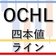 四本値ライン表示インジケーター「OCHL」 インジケーター・電子書籍