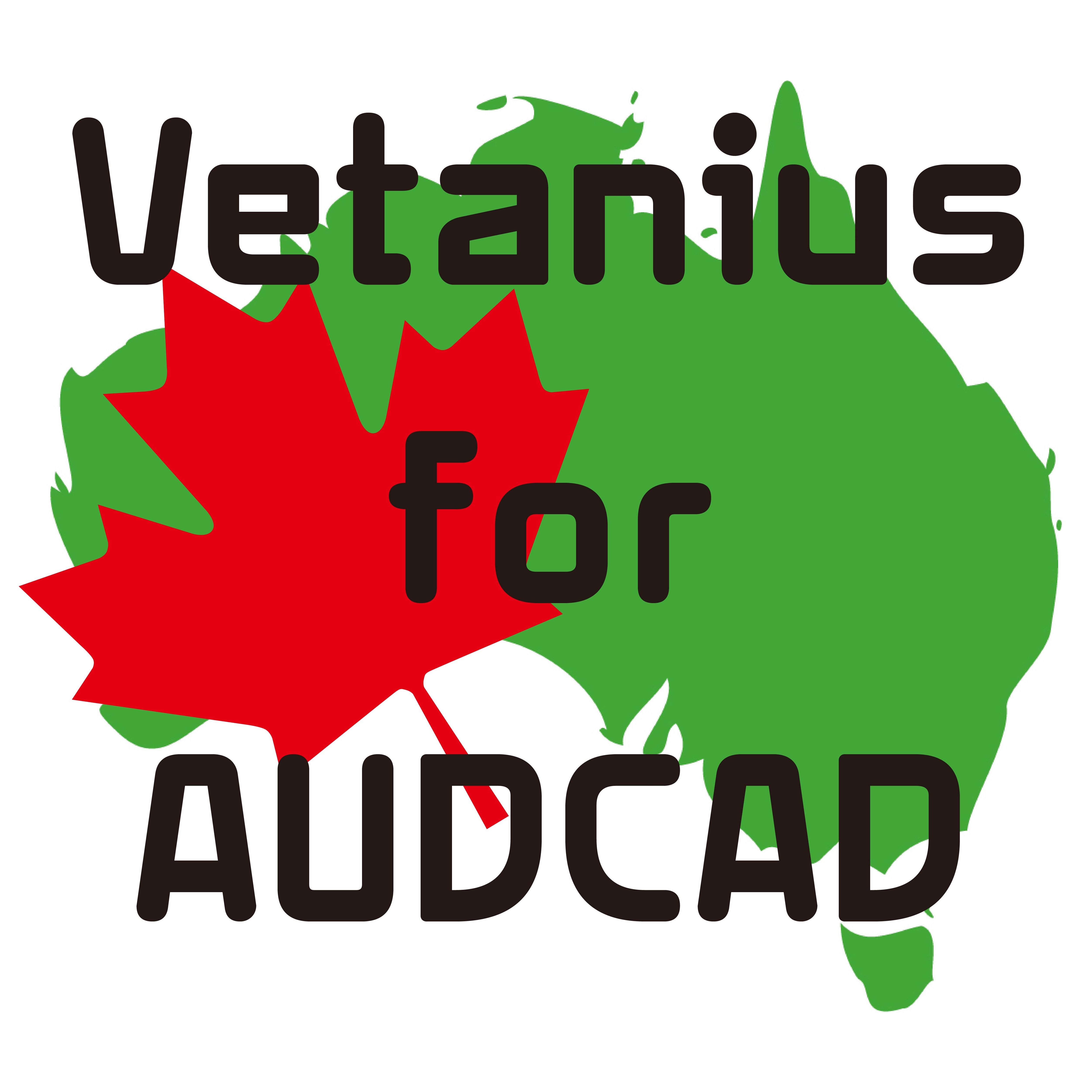 Vetanius for AUDCAD ซื้อขายอัตโนมัติ