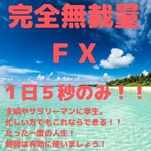 ましゅまろ直伝　１日５秒のみ　完全無裁量ＦＸ