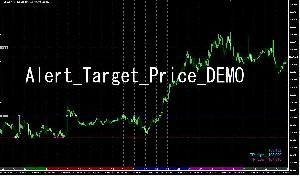 Alert_Target_Price_DEMO版　もみ合いやレンジの状態から抜けた時にAlertとMailでお知らせ