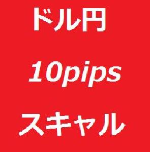 ドル円10pipsスキャル