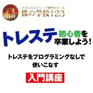 トレステ初心者を卒業しよう！トレステをプログラミングなしで使いこなす入門講座 Investment Navi+