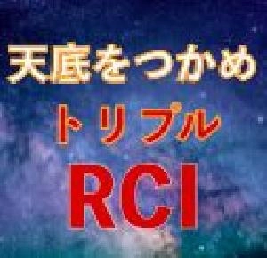 天底トリプルRCI｜バイナリーオプション、FX専用インジケーター