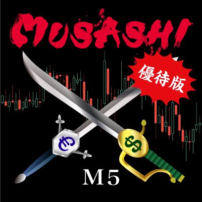【優待版】MUSASHI_ EURUSD_M5 インジケーター・電子書籍