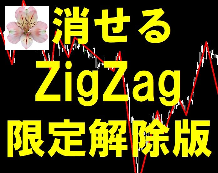 消せる ZigZag 限定解除版 Indicators/E-books