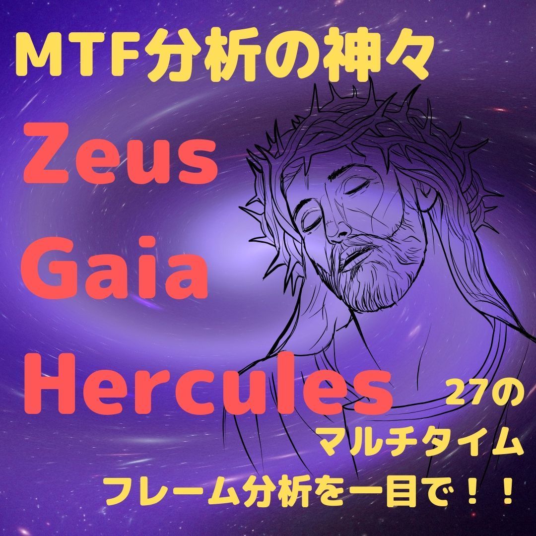 MTF分析の神々　Zeus　Gaia　Hercules インジケーター・電子書籍