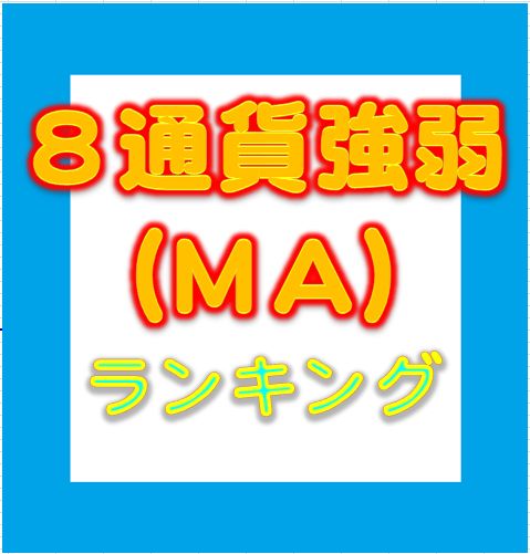 ８通貨強弱ランキング(MA別) Indicators/E-books