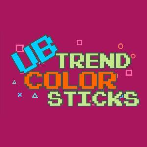 上位足の状態が一目で分かる『UB_Trend_Color_Sticks』