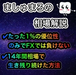 ましゅまろの相場解説～１％の優位性があれば相場では勝てる～ 投資ナビ＋