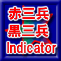 赤三兵　黒三兵　トレンドフィルター　インジケーター Indicators/E-books