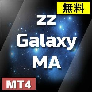 移動平均の方向に星が流れる癒し系インジケーター。