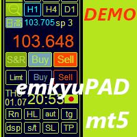 emkyuPAD mt5 demo インジケーター・電子書籍