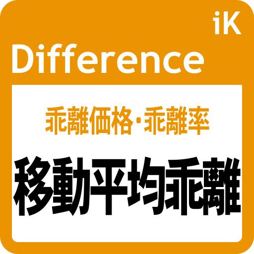 移動平均乖離： iK_Difference［MT5版］ Indicators/E-books