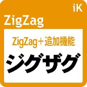 ジグザグ線＋極値マーク＋極値の包絡線を表示： iK_ZigZag［MT5版］