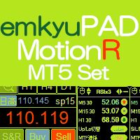 emkyuPAD MotionR MT5 Set インジケーター・電子書籍