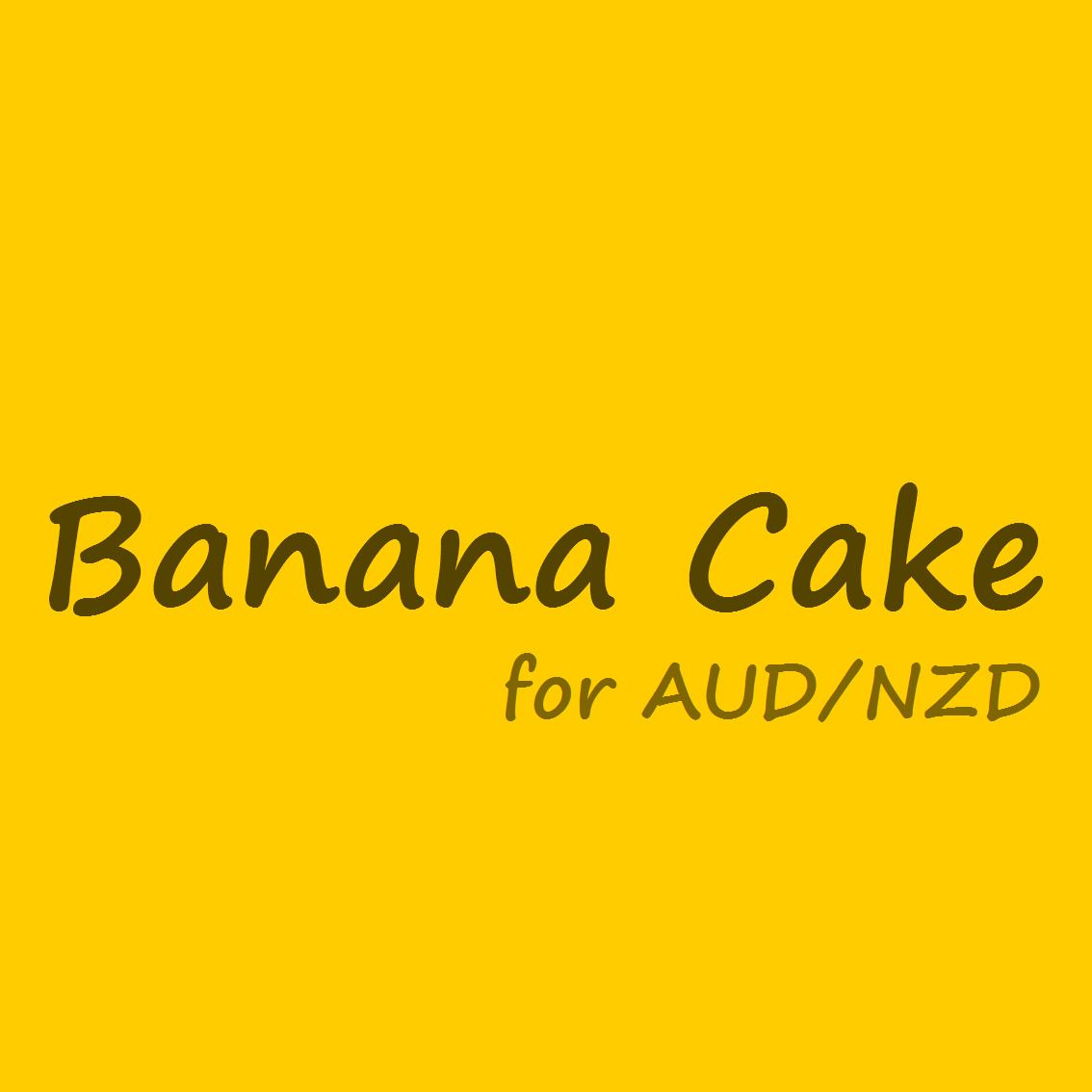 Banana Cake AUDNZD 自動売買