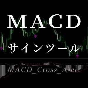 MACDのゴールデンクロス・デッドクロスをサイン＆アラートで教えてくれるシグナルツール
