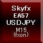 Skyfx EA57 USDJPY(M15) ซื้อขายอัตโนมัติ