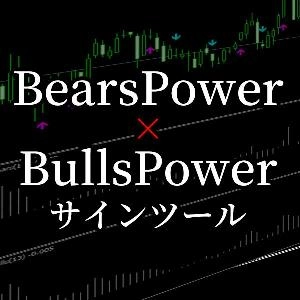 BearsPowerとBullsPowerの強弱をサイン＆アラートで教えてくれるシグナルツール