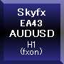 Skyfx EA43 AUDUSD(H1) Auto Trading