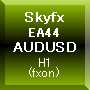 Skyfx EA44 AUDUSD(H1) Auto Trading