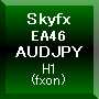 Skyfx EA46 AUDJPY(H1) 自動売買