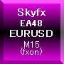 Skyfx EA48 EURUSD(M15) ซื้อขายอัตโนมัติ