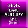 Skyfx EA48 AUDJPY(M15) 自動売買
