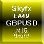 Skyfx EA49 GBPUSD(M15) 自動売買