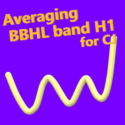 Averaging BBHL band H1 for CJ ซื้อขายอัตโนมัติ