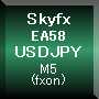 Skyfx EA58 USDJPY(M5) 自動売買