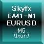Skyfx EA41-M1 EURUSD(M5) ซื้อขายอัตโนมัติ