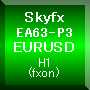 Skyfx EA63-P3 EURUSD(H1) ซื้อขายอัตโนมัติ