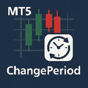 【MT5】時間足切り替えインジケーター【ChangePeriod】