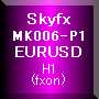 Skyfx MK006-P1 EURUSD(H1) 自動売買