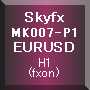 Skyfx MK007-P1 EURUSD(H1) ซื้อขายอัตโนมัติ