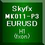 Skyfx　MK011-P3 EURUSD(H1) ซื้อขายอัตโนมัติ