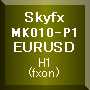 Skyfx MK010-P1 EURUSD(h1) ซื้อขายอัตโนมัติ
